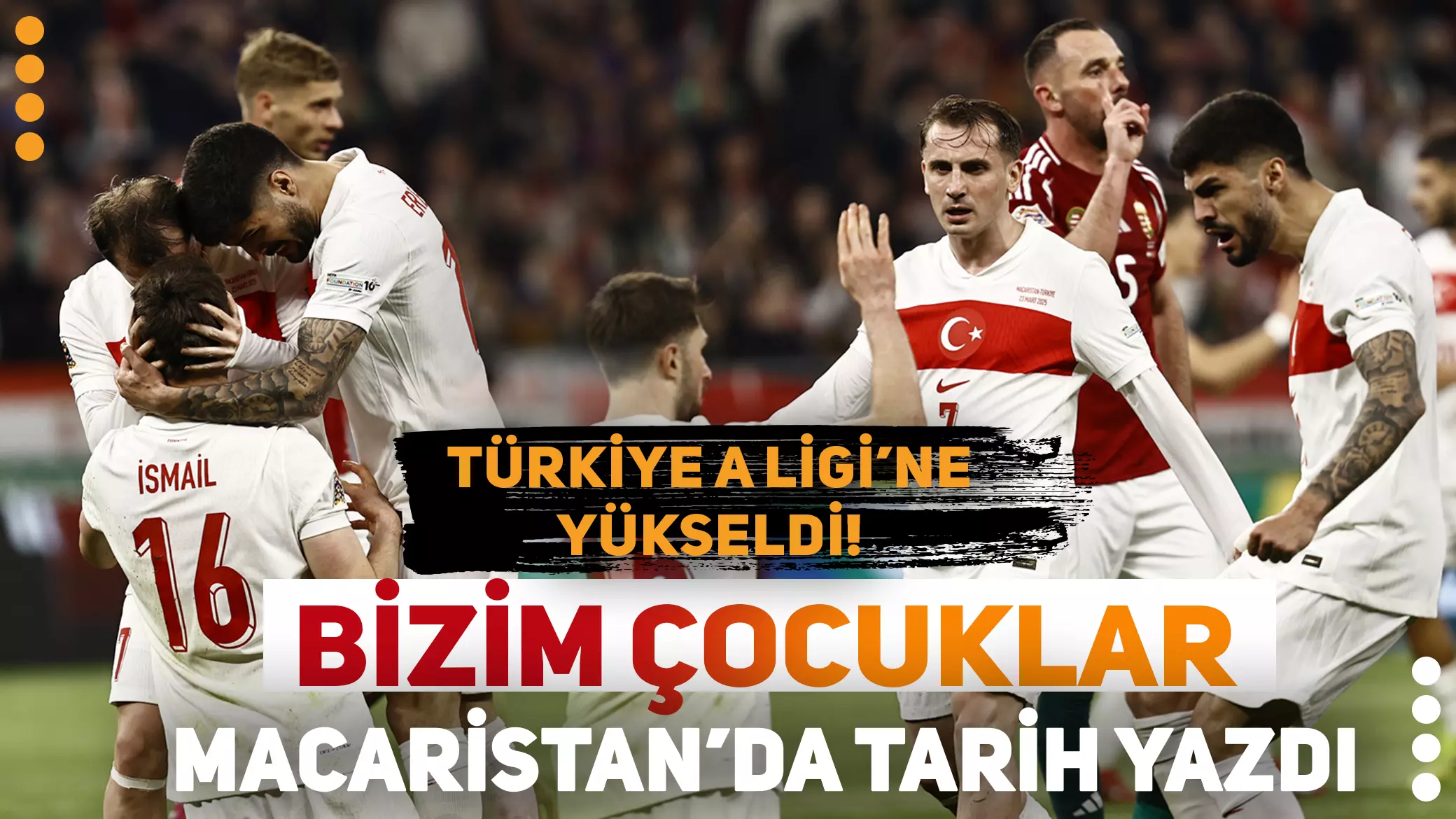 Puşkaş Arena'da oynanan mücadeleyi milliler 37'nci dakikada penaltıdan Hakan Çalhanoğlu,