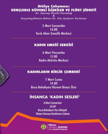 Toplumsal cinsiyet eşitliği konusunda önemli çalışmalara imza atan Buca Belediyesi,