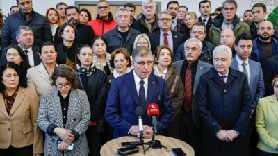 İzmir Büyükşehir Belediye Başkanı Dr. Cemil Tugay, Ekrem İmamoğlu’nun gözaltına