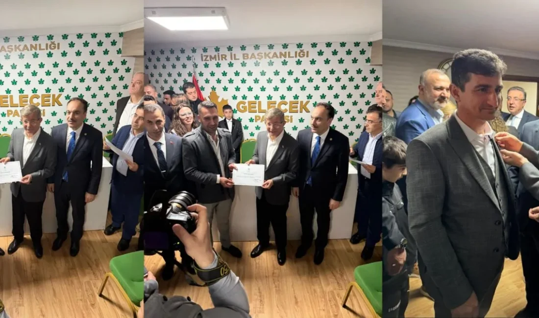 Gelecek Partisi, İzmir’de teşkilatlanma çalışmalarını hızlandırarak 13 ilçede ilçe başkanlarını