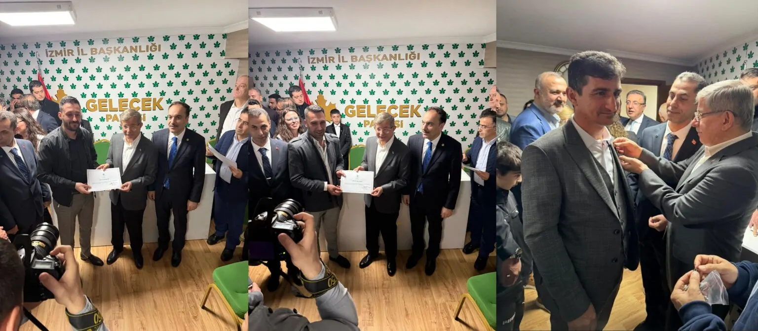 Gelecek Partisi, İzmir’de teşkilatlanma çalışmalarını hızlandırarak 13 ilçede ilçe başkanlarını