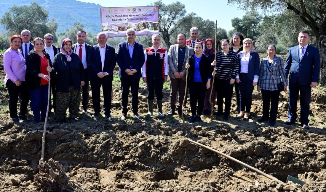 İzmir İl Tarım, kadın çiftçileri desteklemek amacıyla yürütülen “Küçük Menderes
