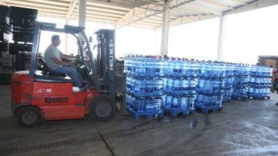 İzmir Büyükşehir Belediyesi tarafından üretilen İzmir Su damacanaları Efes Selçuklu