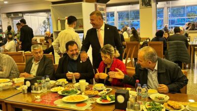 Bayraklıda bulunan 25 mahalle muhtarı ile gültepede bulunan 5 mahalle