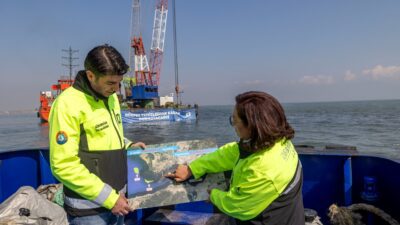 İZSU Körfez’de başlattığı temizlik çalışmalarında üç buçuk ayda 200 bin