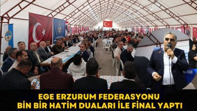 Çiğli’de kurulan ve Ramazan ayı boyunca binlerce kişiye iftar yemeği