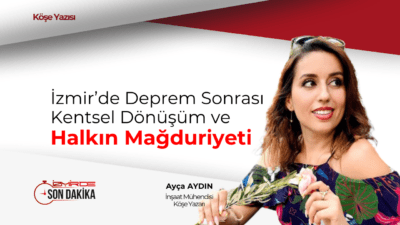 30 Ekim 2020 tarihinde İzmir’de meydana gelen 6,9 büyüklüğündeki deprem,