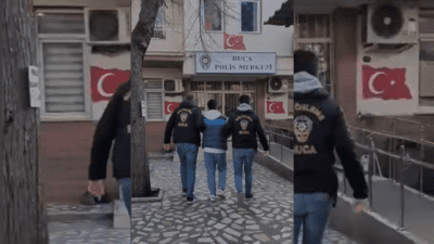 Buca İlçe Emniyet Müdürlüğü ekiplerinin 11 Mart 2025 tarihinde aranan