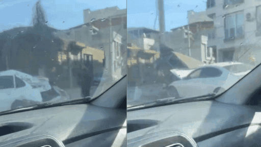 İzmir’in Buca ilçesi Göksu Mahallesi, İnkilap İZBAN durağı mevkiinde birden