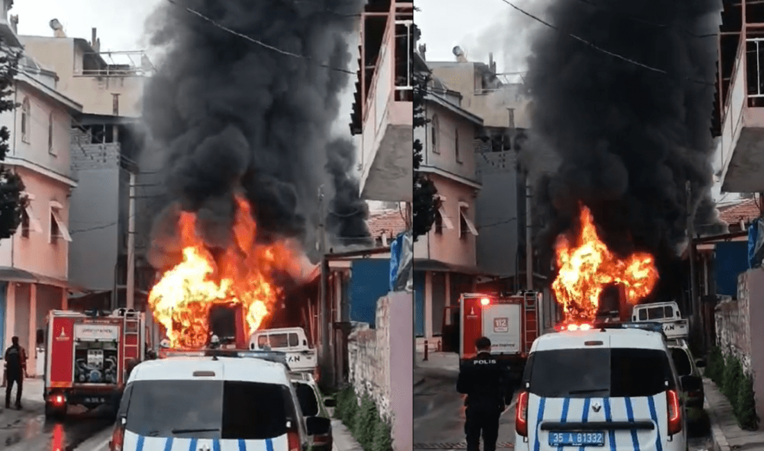İzmir’in Konak ilçesi Boğaziçi Mahallesi’nde 44 numaralı ESHOT otobüsünde henüz