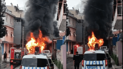 İzmir’in Konak ilçesi Boğaziçi Mahallesi’nde 44 numaralı ESHOT otobüsünde henüz