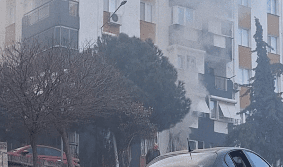 İzmir’in Karabağlar ilçesindeki Yurtoğlu Mahallesi’nde doğalgaz kaçağı nedeniyle olduğu iddia