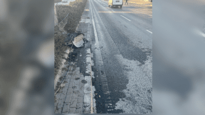 İzmir’in Karabağlar ilçesinde, Çitlenbik durağından Gaziemir yönüne giden yolda tehlike