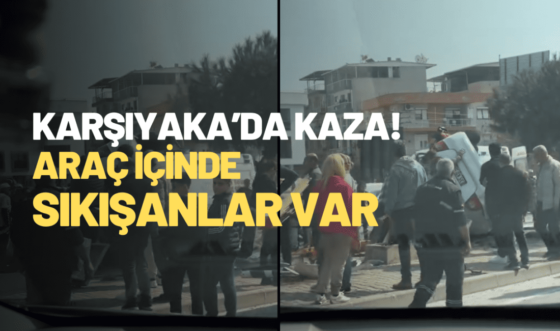 İzmir’in Karşıyaka ilçesi, Örnekköy Mahallesi Yeni Girne Caddesi’nde büyük bir