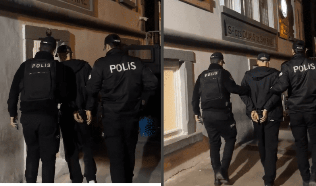 İzmir’in Konak ilçesinde, 10 Mart 2025 tarihinde devriye ekipleri tarafından