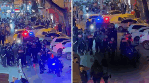 İzmir’in Bornova ilçesinde bulunan Küçükpark’ta akşam saatlerinde gerginlik yaşandı. İddiaya