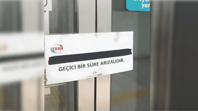 İzmir’in Karşıyaka ilçesi Mavişehir istasyonunda asansörün sürekli arızalı olduğu bildirildi.