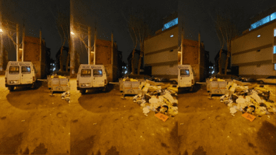 İzmir Karşıyaka’da toplanmayan çöpler hem çevreyi kirletiyor hem de insan