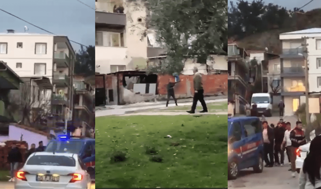 İzmir’in Kemalpaşa ilçesine bağlı Armutlu Mahallesi’nde iki grup arasında çıkan