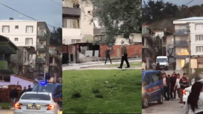 İzmir’in Kemalpaşa ilçesine bağlı Armutlu Mahallesi’nde iki grup arasında çıkan