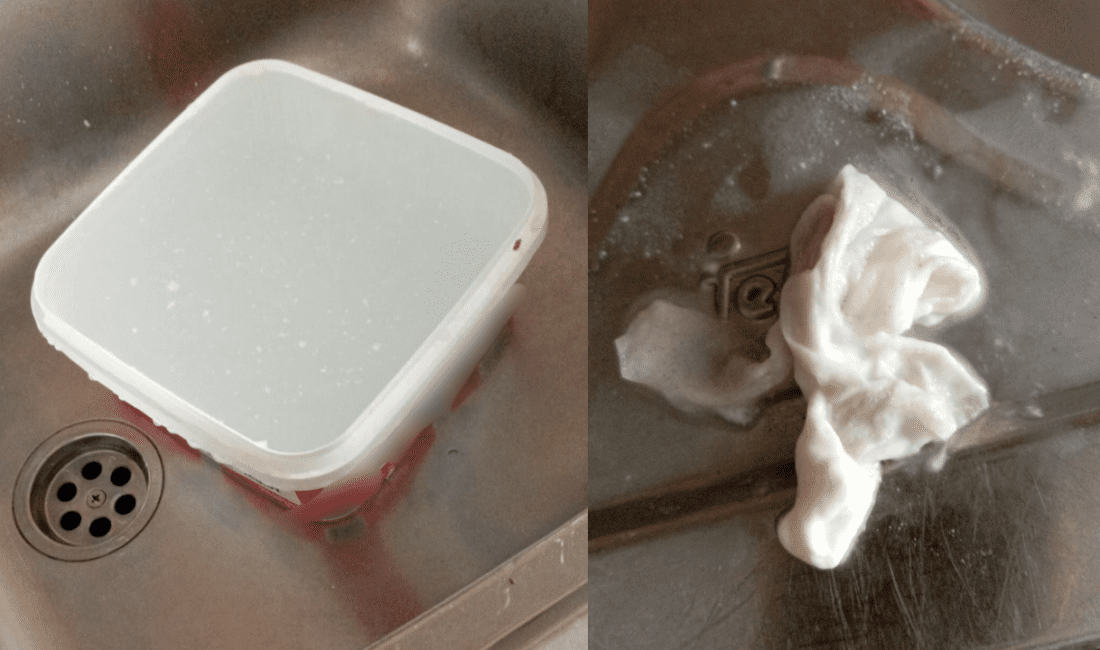 Yoğurttan kaymak değil peçete çıktı! İzmir’de bir vatandaş, bir zincir marketten satın aldığı yoğurdun üzerindeki