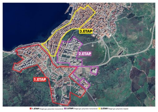 Dikili Belediyesi ile İZMİRGAZ  iş birliğinde yapılan anlaşma kapsamında 2021