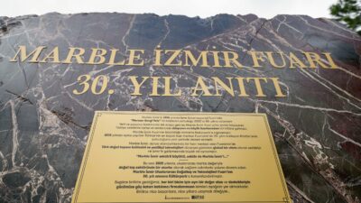 İzmir Büyükşehir Belediye Başkanı Dr. Cemil Tugay, Marble İzmir Fuarı’nın