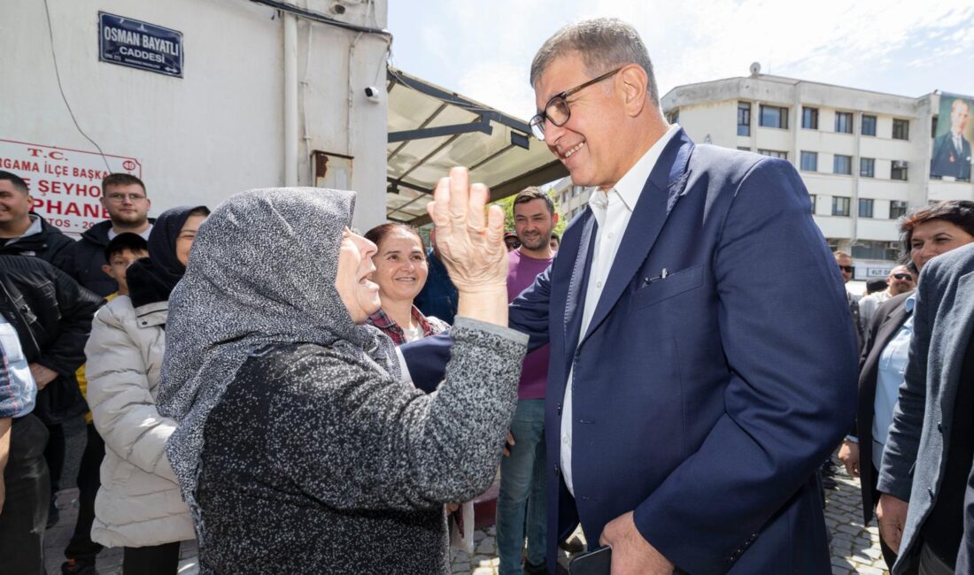 İzmir Büyükşehir Belediye Başkanı Dr. Cemil Tugay, Bergama’da sivil toplum