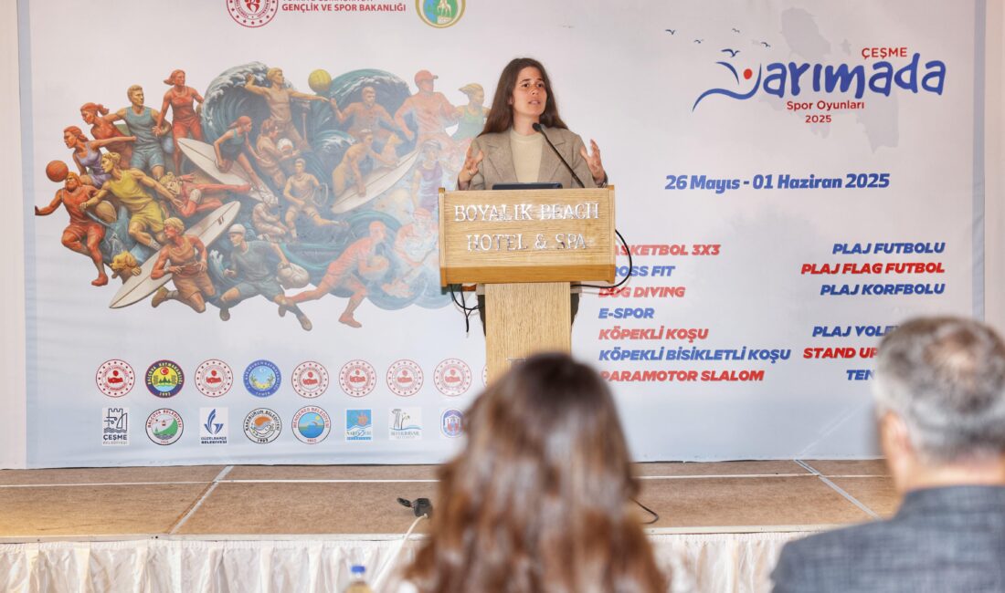 Çeşme Belediye Başkanı Lâl Denizli, 18. Yarımada Spor Oyunları Tanıtım