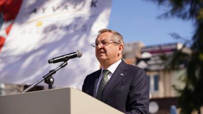 Türkiye Cumhuriyeti'nin kurucusu Gazi Mustafa Kemal Atatürk’ün Ayvalık'a gelişinin 91’inci