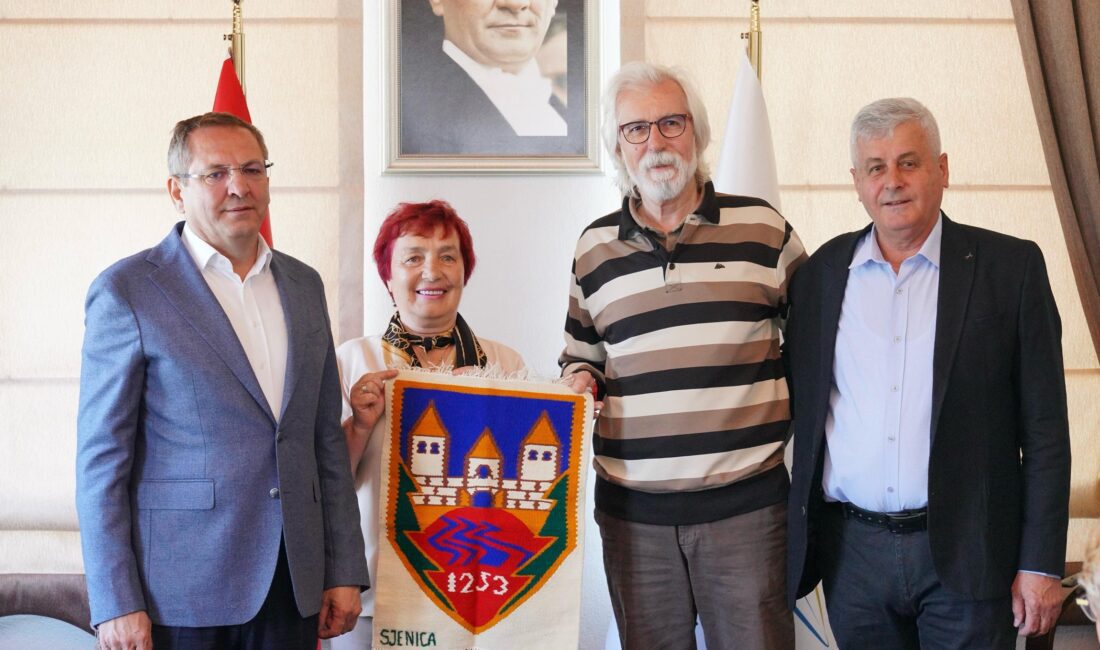 Sırbistan’ın Sancak Bölgesi Sjenica Belediye Başkanı Munib Mujagiç, Ayvalık Belediye
