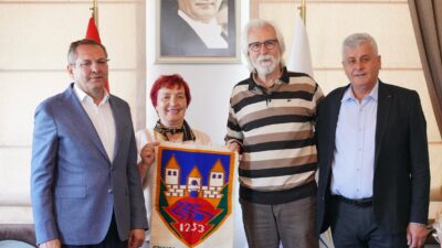 Sırbistan’ın Sancak Bölgesi Sjenica Belediye Başkanı Munib Mujagiç, Ayvalık Belediye