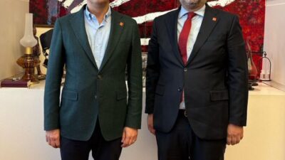 Cumhuriyet Halk Partisi İzmir İl Başkanı Şenol Aslanoğlu Ankara’da CHP