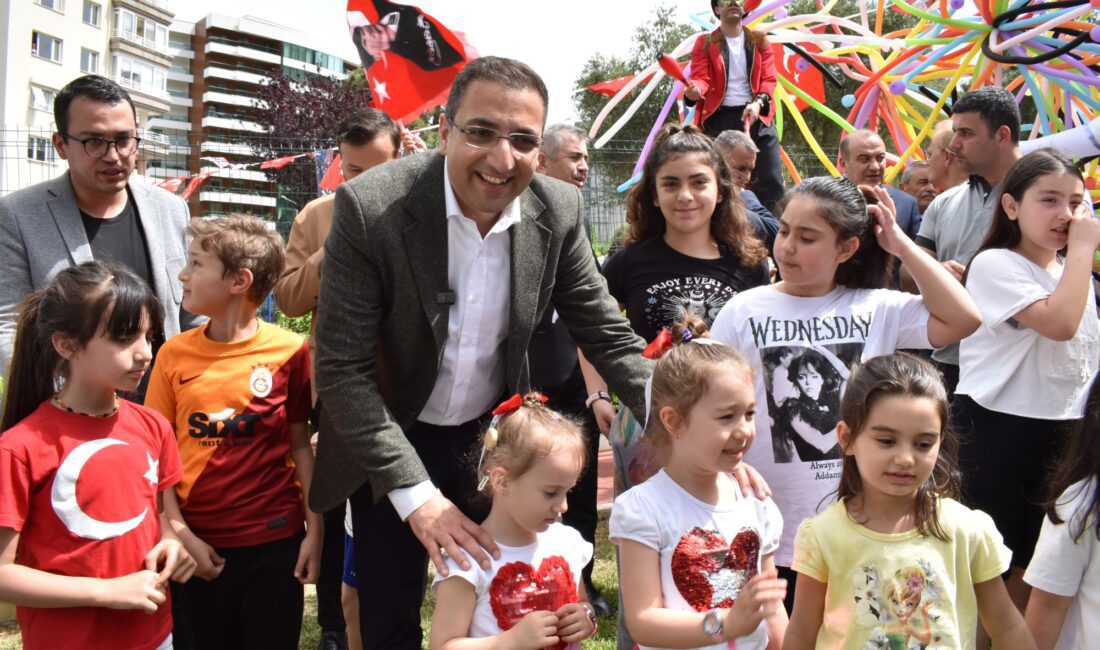 Balçova’da çocuklara özel şenlik İzmir Balçova Belediyesi, 23 Nisan Ulusal Egemenlik ve Çocuk Bayramı