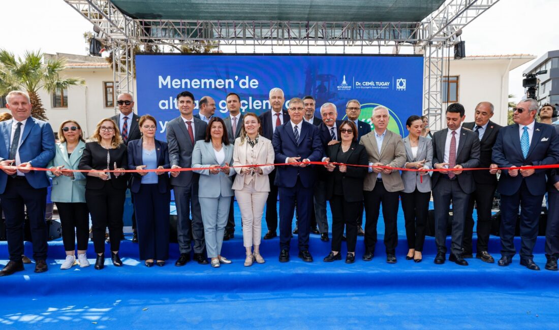 İzmir Büyükşehir Belediye Başkanı Dr. Cemil Tugay, İZSU Genel Müdürlüğü