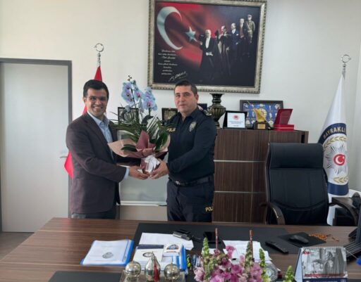 Türk Polis Teşkilatı'nın 180. kuruluş yıldönümü kapsamında, Bilal kırkpınar Bayraklı