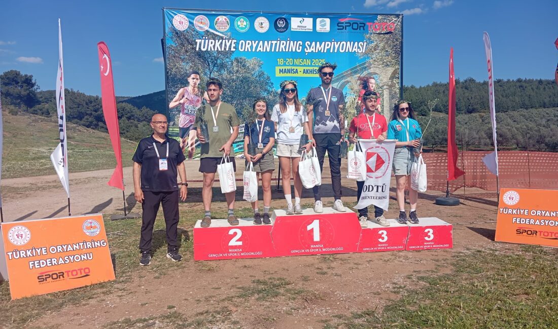 Bostanlıspor’un milli sporcusu, Türkiye Şampiyonası kademe yarışmalarının genel klasmanda ilk