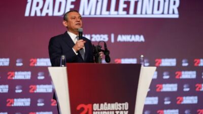 CHP'nin 21. Olağanüstü Kurultayı'nda Parti Meclisi ve Yüksek Disiplin Kurulu