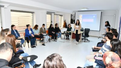 Çiğli Belediyesi, kadına yönelik şiddetle mücadeleye dikkat çekmek ve personel