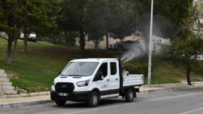 Çiğli Belediyesi, larva döneminin başlamasıyla artan sivrisinek popülasyonunu kontrol altına
