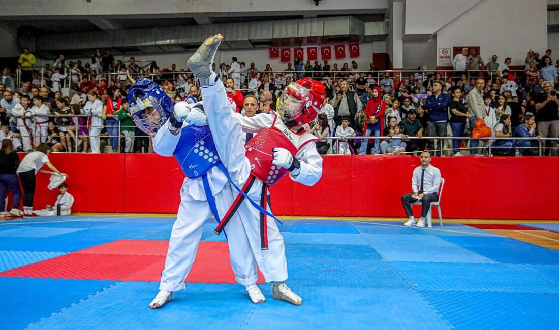 Türkiye Taekwondo Federasyonu İzmir il temsilcilince düzenlenen 23 Nisan minikler