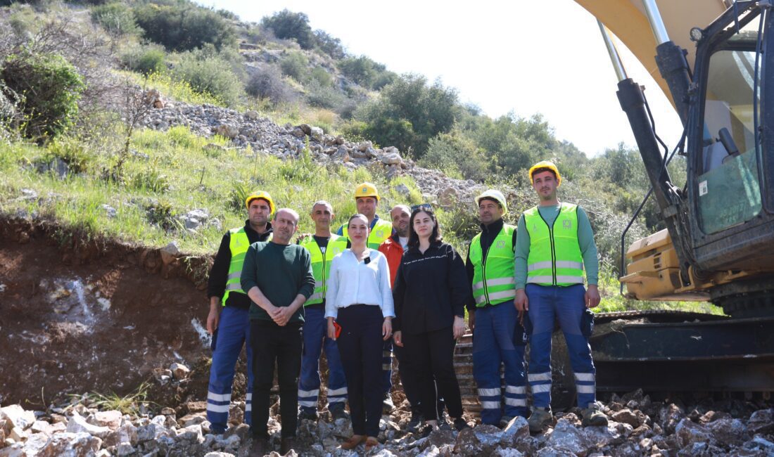 Efes Selçuklular uzun yıllardır bekledikleri içme suyuna kavuşuyor. Kuyumcu Mevkii’nde