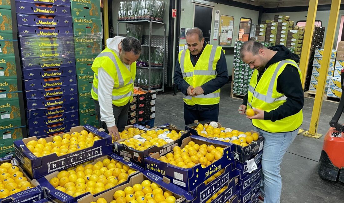 Yaş Meyve Sebze İhracatçıları Londra’ya çıkarma yaptı Türk yaş meyve sebze ve işlenmiş meyve-sebze ihracatçıları 13 firmayla