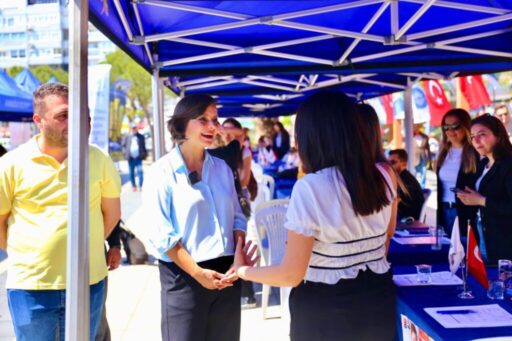 Karabağlar Belediyesi tarafından düzenlenen İstihdam Günleri, 100. Yıl Uğur Mumcu