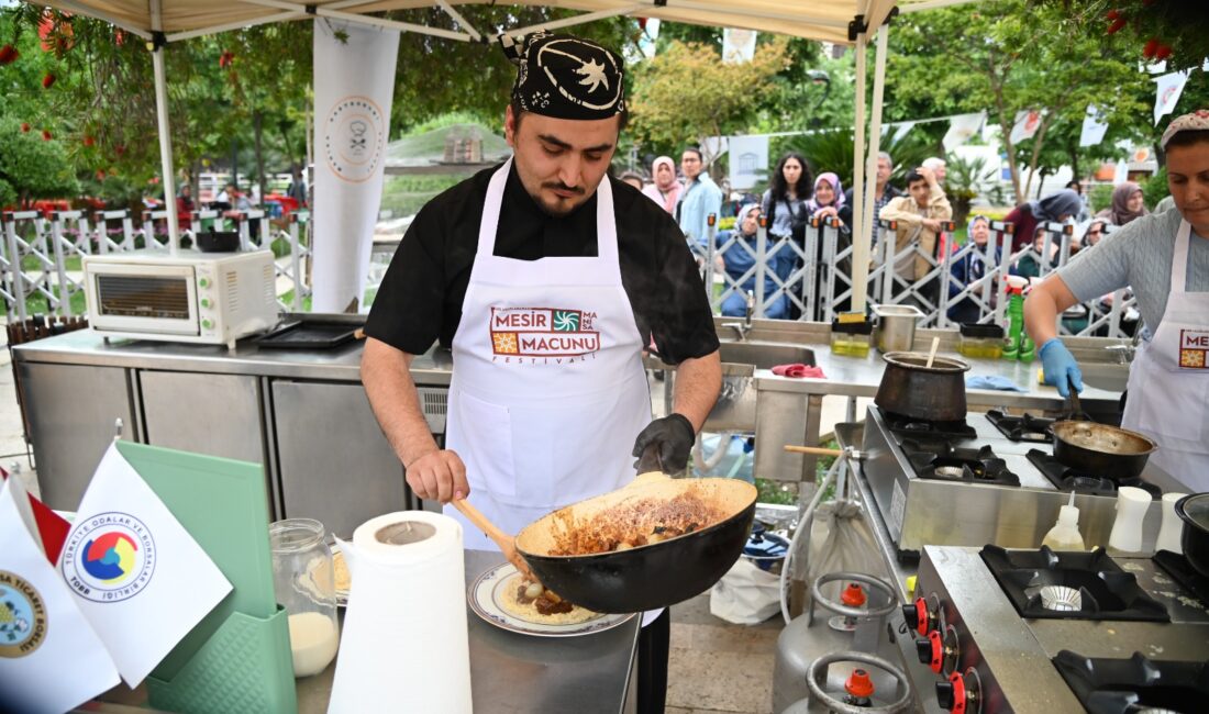 Manisa Büyükşehir Belediyesi ile Manisa Gastronomi Derneği organizasyonuyla 485. Uluslararası