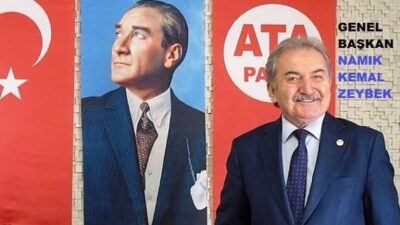 Ata Parti Genel Başkanı Namık Kemal Zeybek, Kuzey Kıbrıs Türk