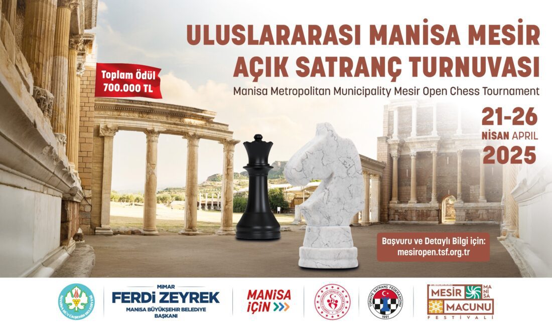 Satranç Sporcuları Manisa’da Buluşacak Uluslararası satranç sporcuları Manisa’da düzenlenecek turnuvada buluşacak.