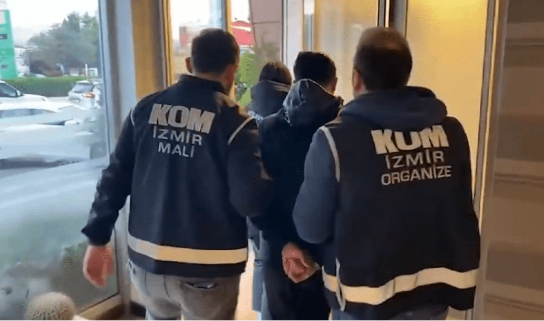 İzmir Cumhuriyet Başsavcılığı koordinesinde, Mali Suçlarla Mücadele Şube Müdürlüğümüzce suç