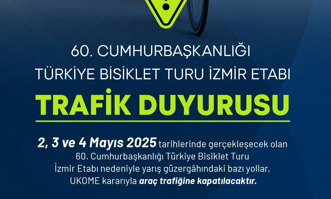 İzmir 2-4 Mayıs’ta 60. Cumhurbaşkanlığı Türkiye Bisiklet Turu’na ev sahipliği