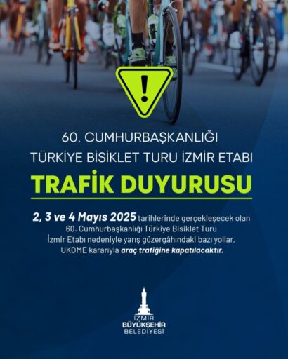 İzmir 2-4 Mayıs’ta 60. Cumhurbaşkanlığı Türkiye Bisiklet Turu’na ev sahipliği